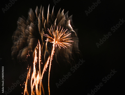Obraz na płótnie Fireworks San Gionavi 2012