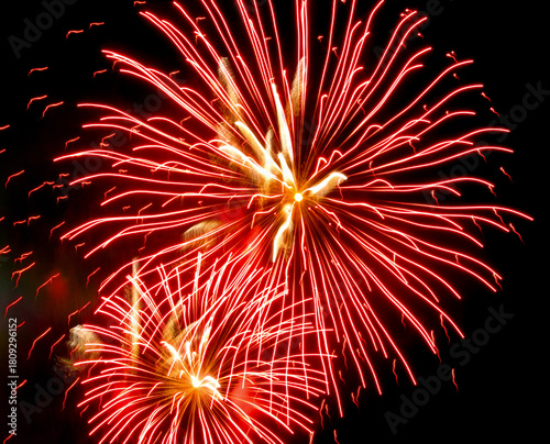 Obraz na płótnie Fireworks San Gionavi 2012