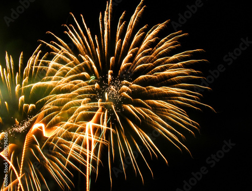 Obraz na płótnie Fireworks San Gionavi 2012