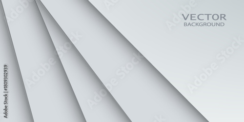 Abstract background with white paper layers. RGB EPS 10 vector illustration