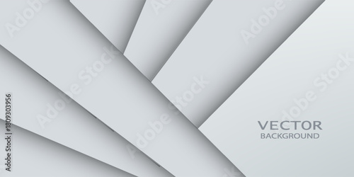 Abstract background with white paper layers. RGB EPS 10 vector illustration