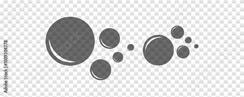 Bubbles icon symbol simple design. Eps 10