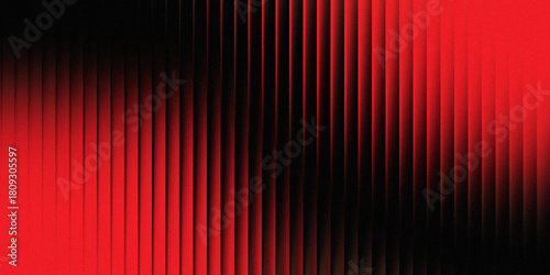 Red vertical striped pattern with gradient texture abstract art