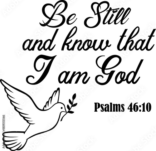 Be Still And Know That I'm God Svg,Bible Verse Svg,Christian Svg