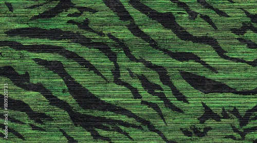 Green and black zebra stripe patterns with tiger-like stripes, the aged look adds layers to stationery, scrapbooking, and home decor.