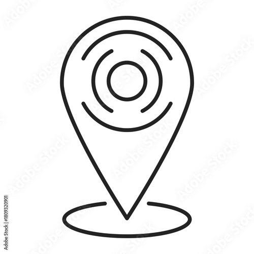 map location pin web icon