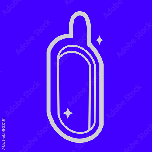 Simple icon vector design of cutting board 1