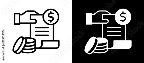 Bill whiteblack icon