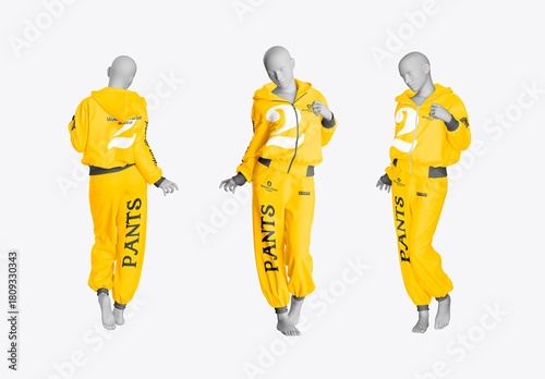 Womens Tracksuit Mockup