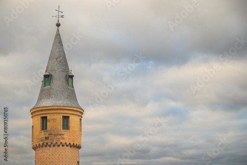 Alcazar fortress in Segovia Spain