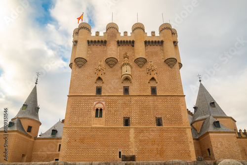 Alcazar fortress in Segovia Spain