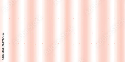 Vertical light pink and white striped background with subtle texture and repeating pattern design