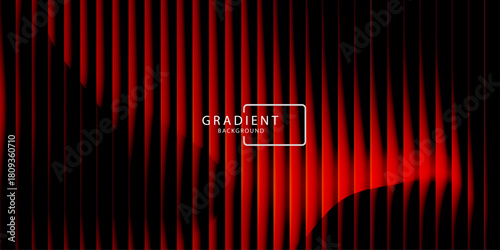 Vibrant gradient with ribbed fractal glass texture pattern and dark circular center. Dynamic abstract artwork perfect for modern banners, marketing visuals, creative backgrounds and artistic projects