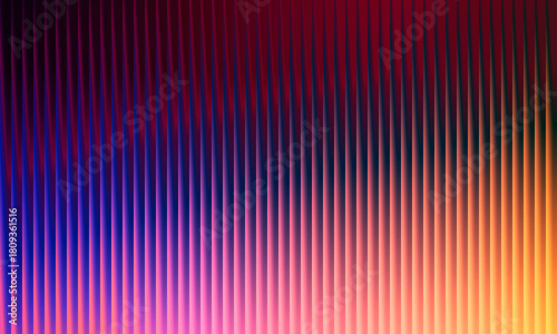 Abstract background with vertical lines and gradient of purple and yellow color