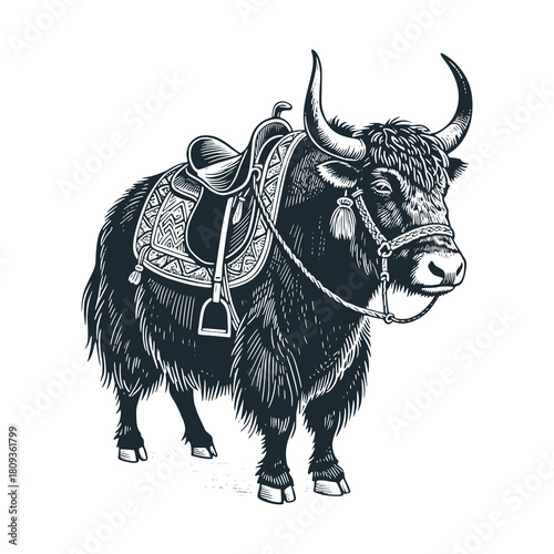 Yak Saddle & Harness