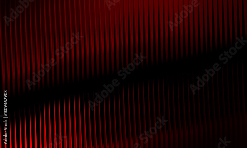 Vertical lines with a gradient of red and black creating a dark background