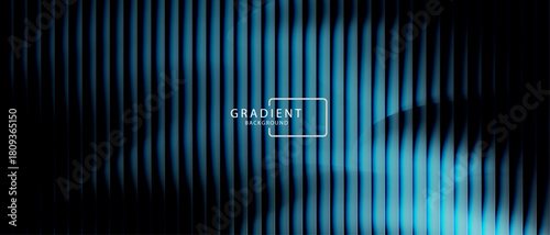 Vibrant gradient with ribbed fractal glass texture pattern and dark circular center. Dynamic abstract artwork perfect for modern banners, marketing visuals, creative backgrounds and artistic projects