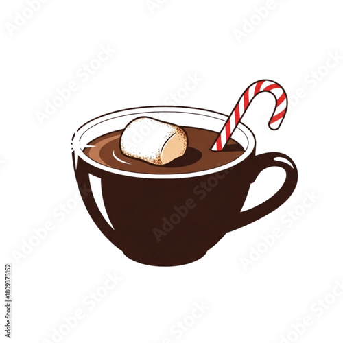 2026 New Year Champagne Toast - Elegant Outline Illustration for Celebrations, Festive Drinks, Party, Holiday