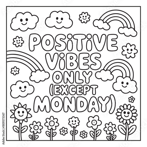 Sassy Affirmations Coloring Book