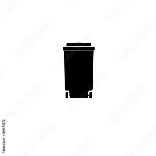 Colorful Recycling Bins Illustration of Waste Management and Eco-Friendly Practices for Sustainable Living and a Clean Environment