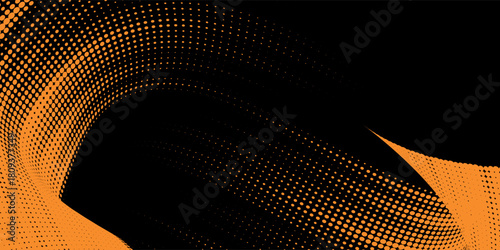 orange black brush Car sticker wrap pattern banner abstract sporty lines black orange color combination grunge brush pattern racing motorsport design.