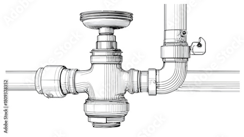 Professional Plumbing Fixtures Usage in Shaped Pipe, Industry trappings for Pipe Fittings