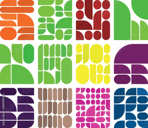 Modern multiple bento grid bundle crafted for professional layout and UI design works