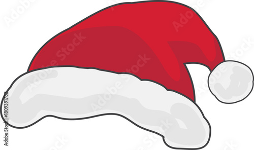 빨간색 산타모자