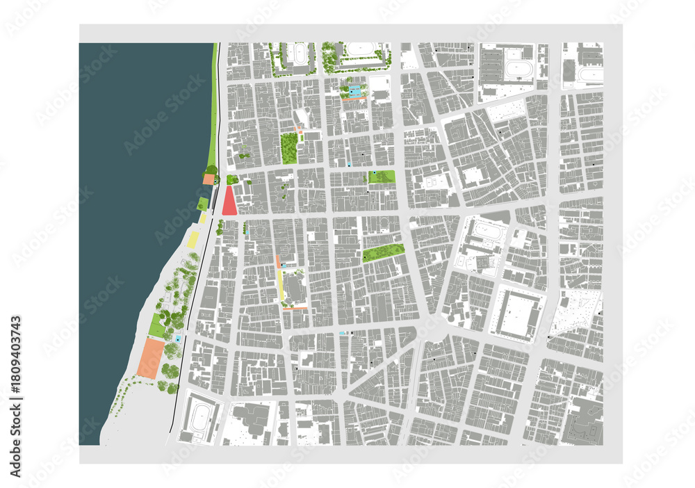 Obraz premium taipei figure ground