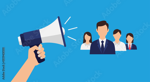 Commercial airplane is flying through a clear blue sky on a journey for business or vacation.