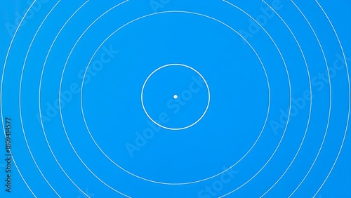 velodrome. Top-down view of concentric blue lines on a velodrome surface. event key visuals, club posters, designed for sports event promotions and stadium branding, used by event planners.