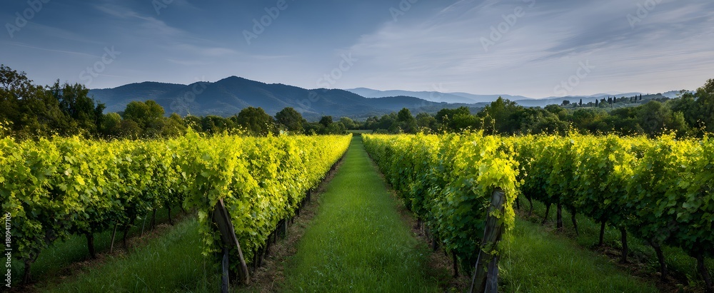 Fototapeta premium Discover charming boutique wineries offering unique tasting and immersive cellar tours.