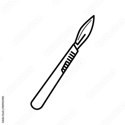 Black and white icon of a thermometer measuring temperature with heartbeat