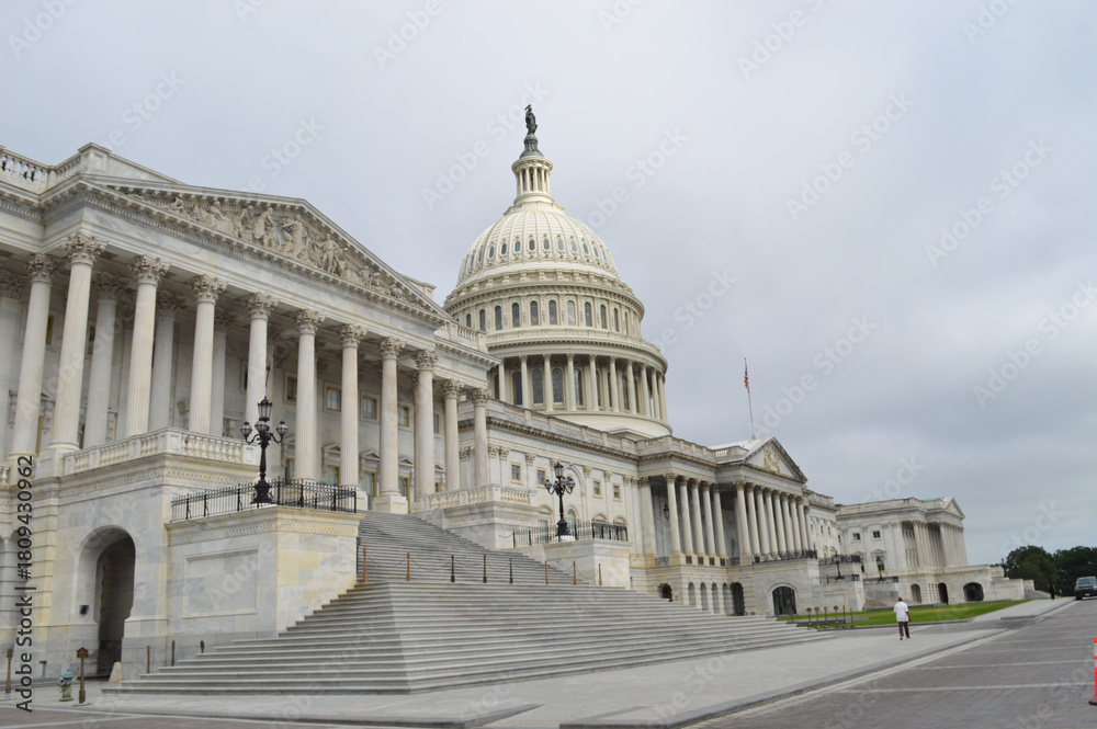 Obraz premium The United States Capitol Building in Washington DC famous Historic Landmark in USA.