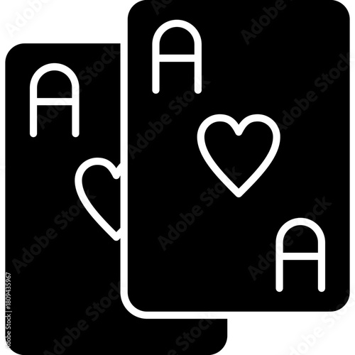 Blackjack Icon Vector Element