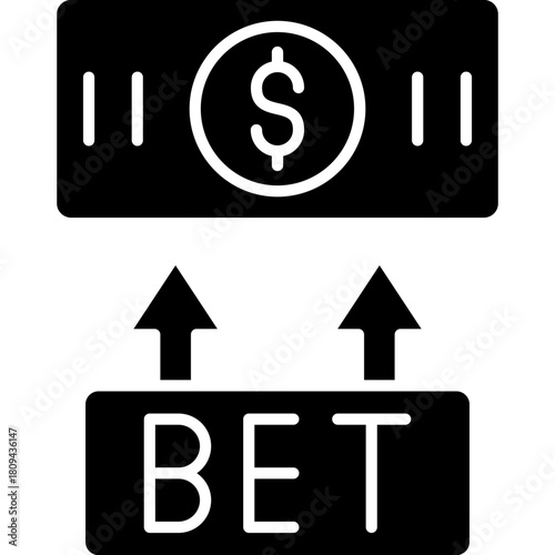 Bet Icon Vector Element