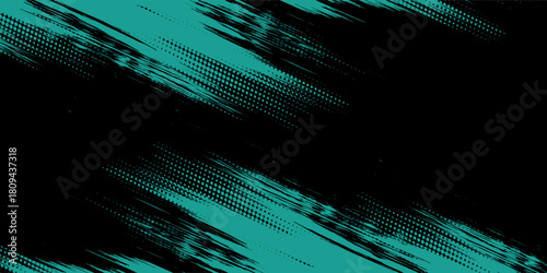 Minimal Abstract turquoise Grunge Scratch Background Template.