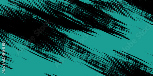 Minimal Abstract turquoise Grunge Scratch Background Template.