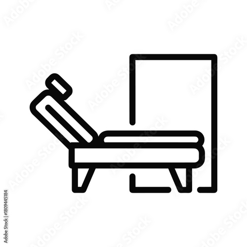 Magnetic resonance imaging machine isolated on for medical diagnosis and treatment