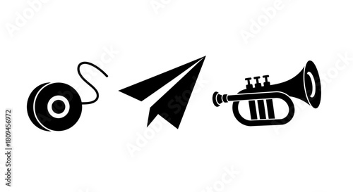 Travel Music and Fun Icons