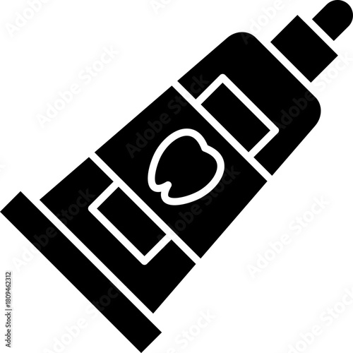 Toothpaste Icon Vector Element