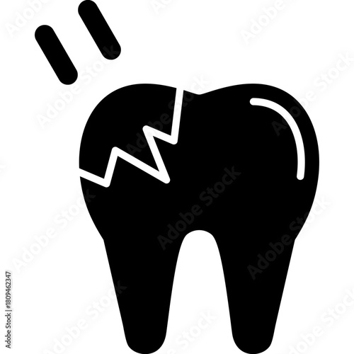 Toothache Icon Vector Element