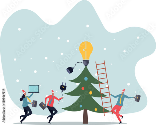 Company culture, teamwork or collaboration for success, colleague or employee engagement,about a man and his life.