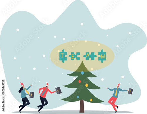 Team puzzle jigsaw connect, teamwork solving problem or cooperation for team success, collaboration idea, colleague work together .about a man and his life.