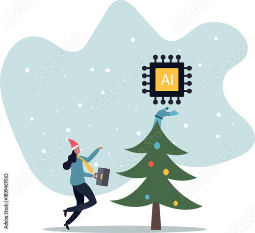 Generative AI artificial intelligence to generate output or answer question in automatic chat, deep learning or machine learning technology.about a man and his life.