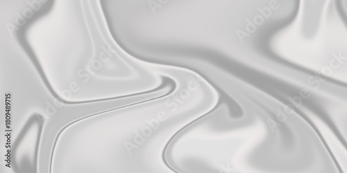 White Marble Pattern. Gray Abstract Fluid Pattern Color. Marble Grey Ink Wavy Liquid Texture. Abstract smooth elegant white fabric silk texture soft background ,flowing satin waves and Smooth elegant 
