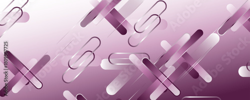 abstract background using pink color gradation with wave pattern 3d effect, 3d rendering. vector illustration