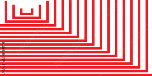 The red squares are stacked in many layers.