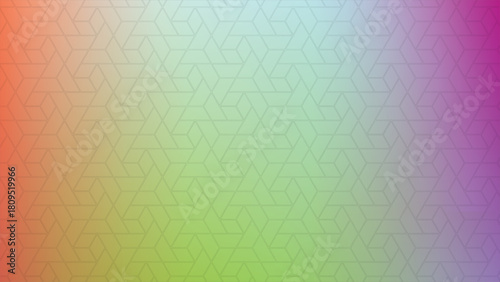 Gradient Abstract Background With Geometric Pattern Design