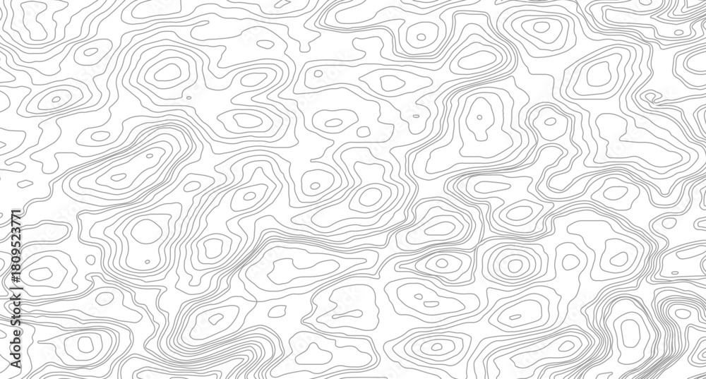 Obraz premium Topographic map background concept with space. Topographic map. Contour abstract background image. Abstract background with waves Geographic mountain relief. 